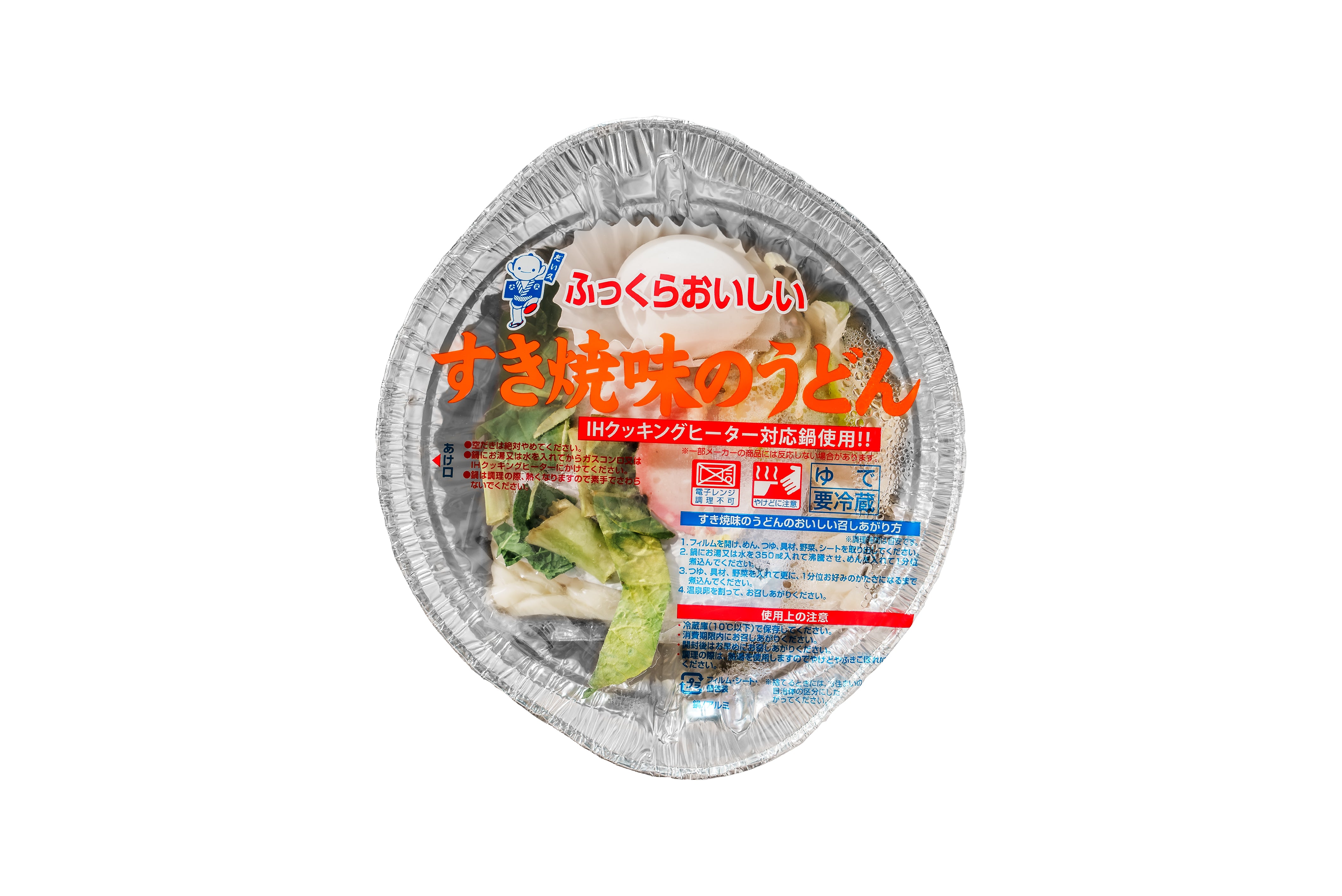 すき焼味のうどん鍋