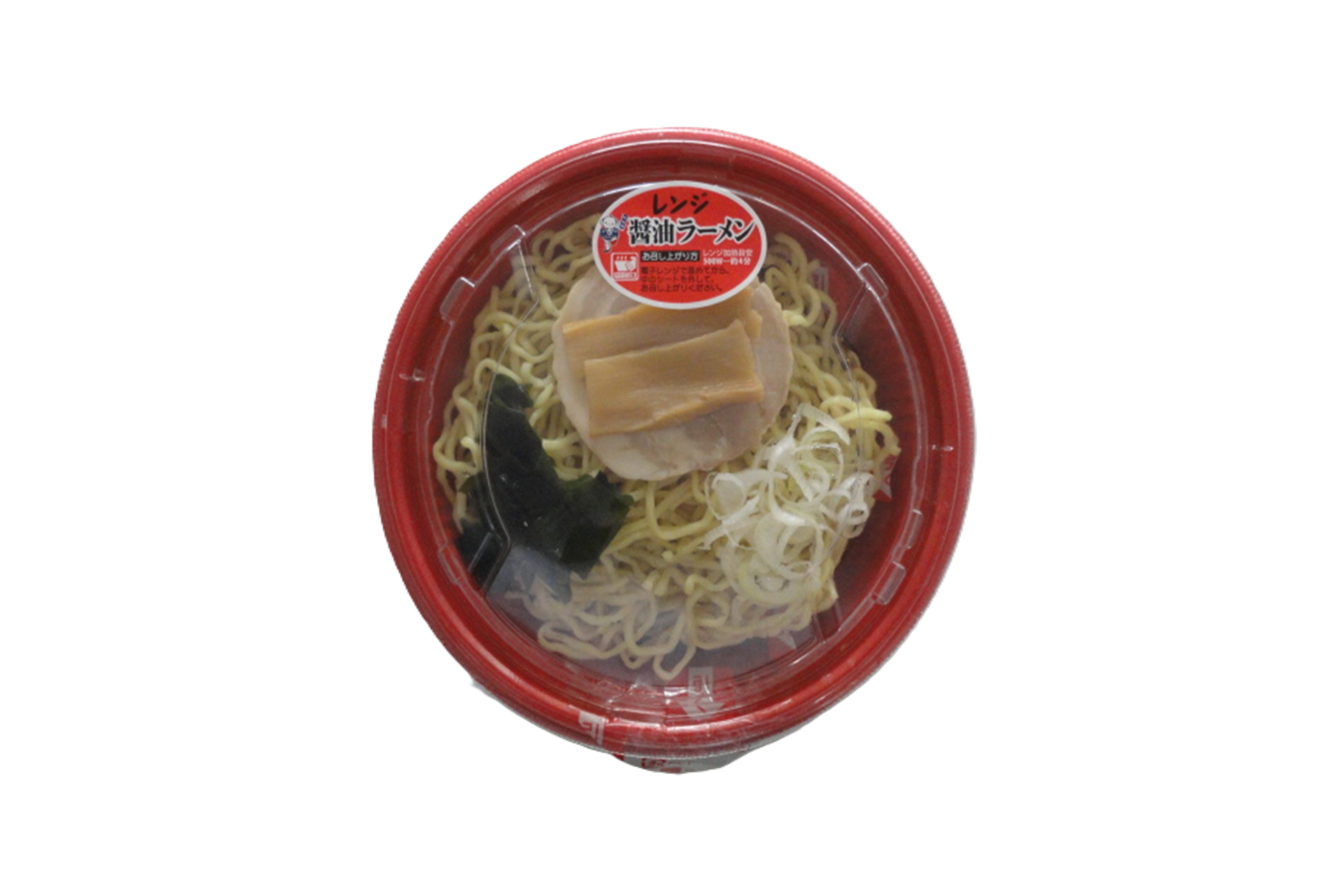 レンジ醤油ラーメン