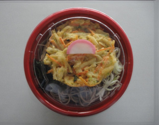 レンジかき揚そば