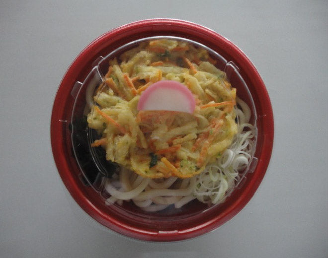 レンジかき揚うどん
